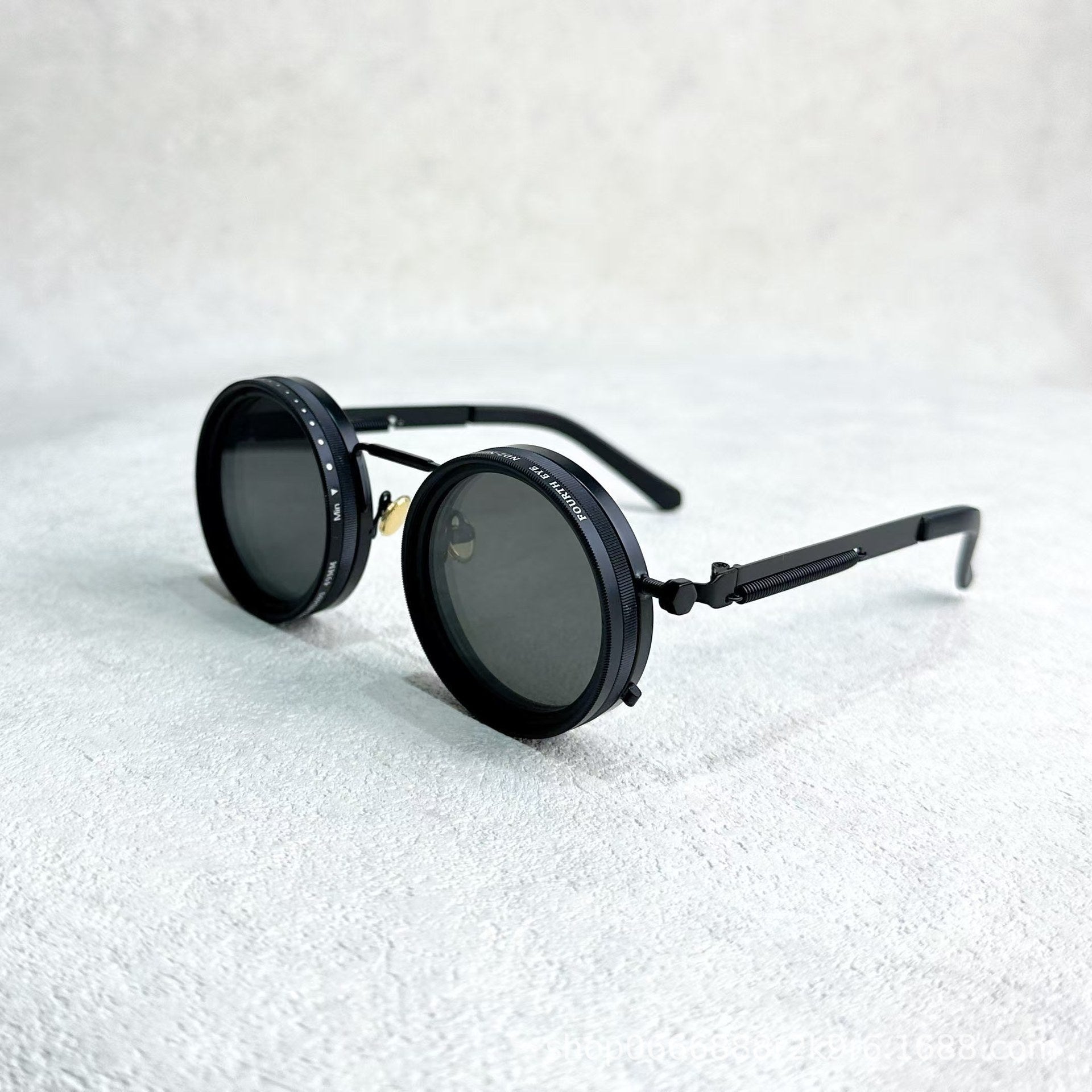Retro Sonnenbrille Rund – Unisex