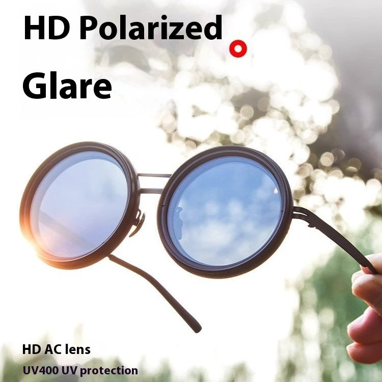 Retro Sonnenbrille Rund – Unisex
